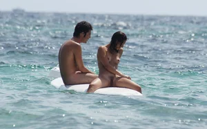 Nude beach and topless girls
