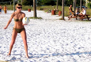 Beach and bikini girls