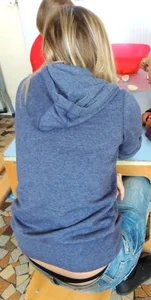 Candid teen thong wail tail creepshots in blue jeans
