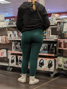 Green chubby butt