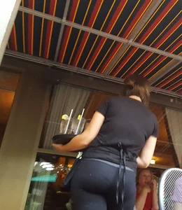 A Chubby Waiter Girl in Tights, Collection of Creepshots