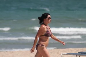 Collection of milfs in bikinis on the beach