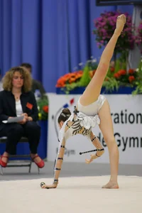 Candid gymnastics girls