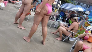 Brazillian beach creepshots, huge gallery of candid girls in swimsuits