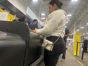 Small cute Latina milf with plumpy ass
