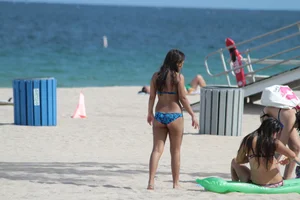 Riviera Beach, Florida tons of sexy bikini babes