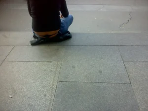 Huge collection of whale tails, ass cracks and panty peeks in public