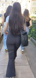 Pretty Lil Ass in Yoga Flares