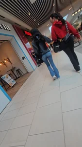 Cute booty in tight jeans