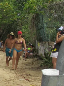 Taking a walk on the beach