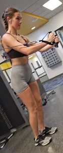 Sexy Ass College Girls in the Gym