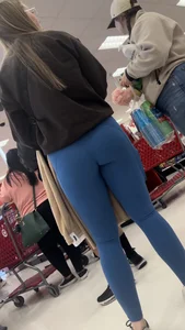 Quick Target Cap - light blue leggings