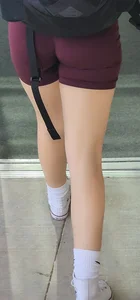 Sweet Petite Bubble Butt (Purple Spanks)