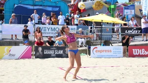 Weymouth beach volleyball girls  2019