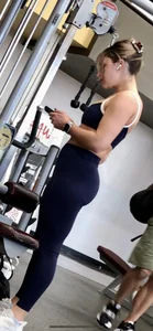 Fit gym girl with incredible curves - all OC