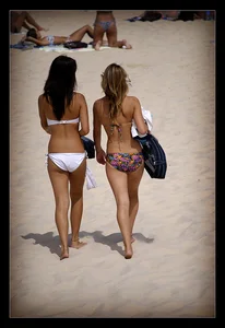 Beach and bikini girls
