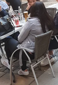 Huge collection of whale tails, ass cracks and panty peeks in public