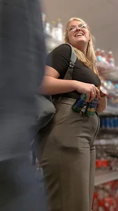 Office Pants Phat Ass Blonde PAWG
