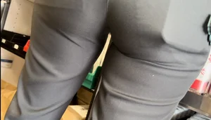 Sexy Chick-Fil-A employee with wide hips & plump booty!