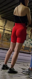 Perfect red shorts
