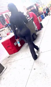 Fit Big Ass Latina in black leggings💦 (OC)