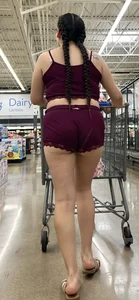 [OC] Hot Latina ASS Out in Sexy super revealing pajamas @ Walmart
