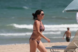 Collection of milfs in bikinis on the beach