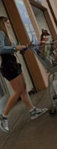 Beautiful Barbie latina with an incredible body in a spectacular tight black minidress [OC]