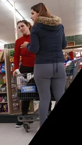 Thick Middle Eastern Ass In Grey Spandex [OC]