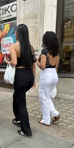 Slim thick latinas out shopping in central London vpl