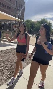 College girls (ft cameltoes)