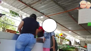 407 Great Ass Milf Latina Employee in a Local Market