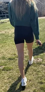 Slim blonde college girl OC