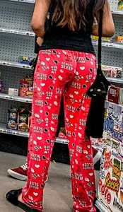 College Girl - Yummy Cute Red Pjs @ Five&Below