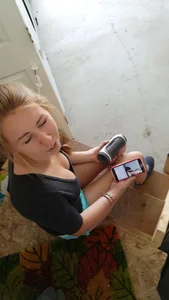 Girl With Hot Boobs And Braided Hair Street Creepshots