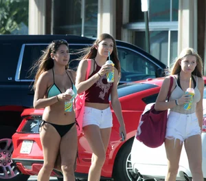 Deerfield Beach bikini girls