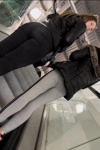 Cute teen with plump ass
