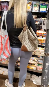 2 Phat assed blondes in spandex in cap’d at work