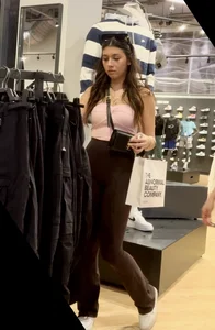 Hottie Brunette at the mall OC