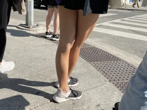 Sexy Asian Girl Ass and Legs