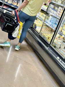 Cute Blonde Shopping