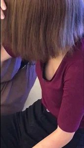 Small Breast Candid Downblouse Photo