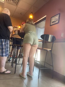 Public Beauties | Showing Off Cheeks In Front Of Dad