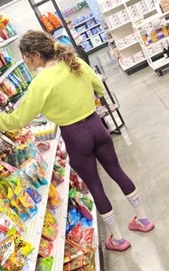 Colorful fitness milf