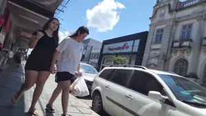 College lesbian couple (oc)