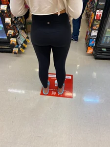 Teen in line