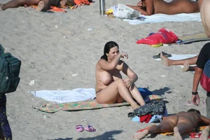 Continesti nude beach girls in Romania