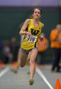 Canadian girls at an Alberta track and field tournament