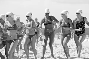 Bunch of sexy lifeguard tournament girls from 2013