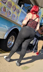 RED HEAD THICK LATINA  comment and like let me know what you think